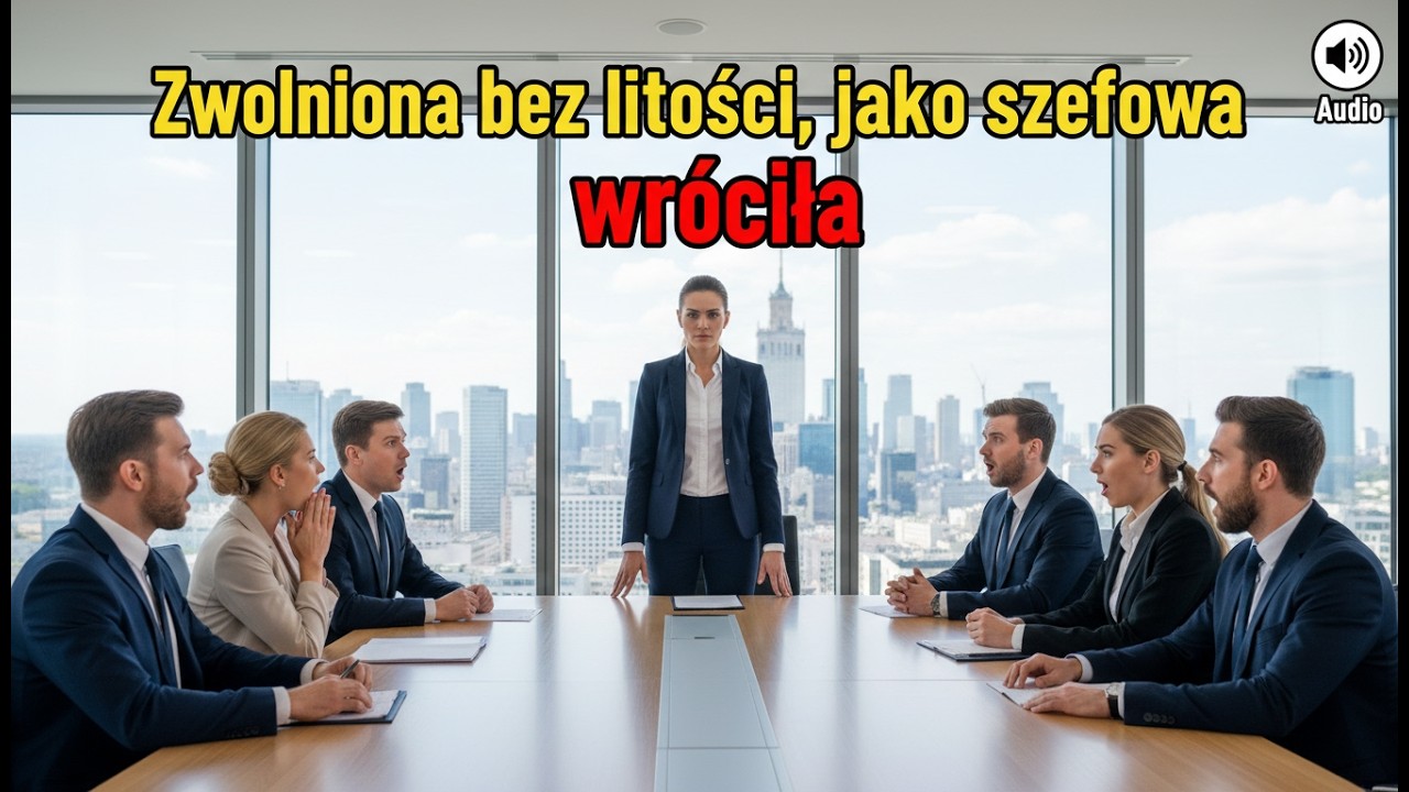 Zwolniona publicznie – powrót z nożem w plecach.
