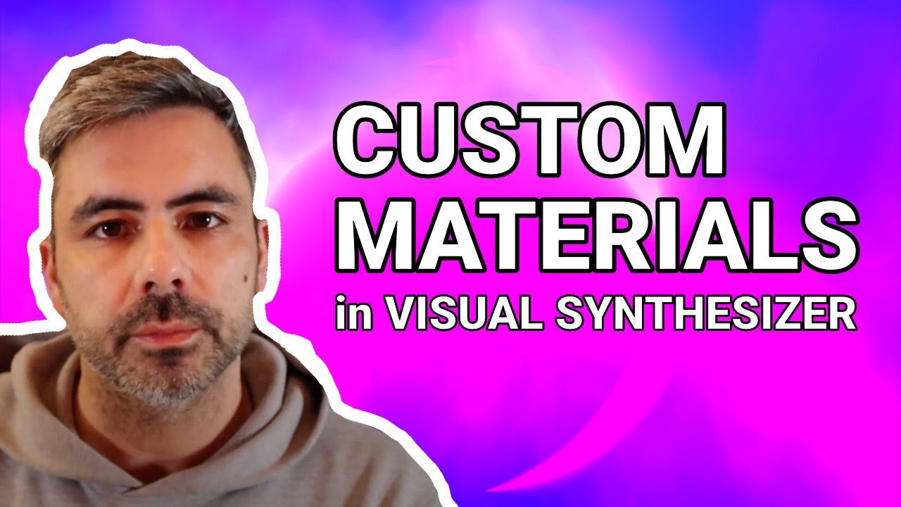 Creating and editing custom materials in VS - Visual Synthesizer with GLSL fragment shaders