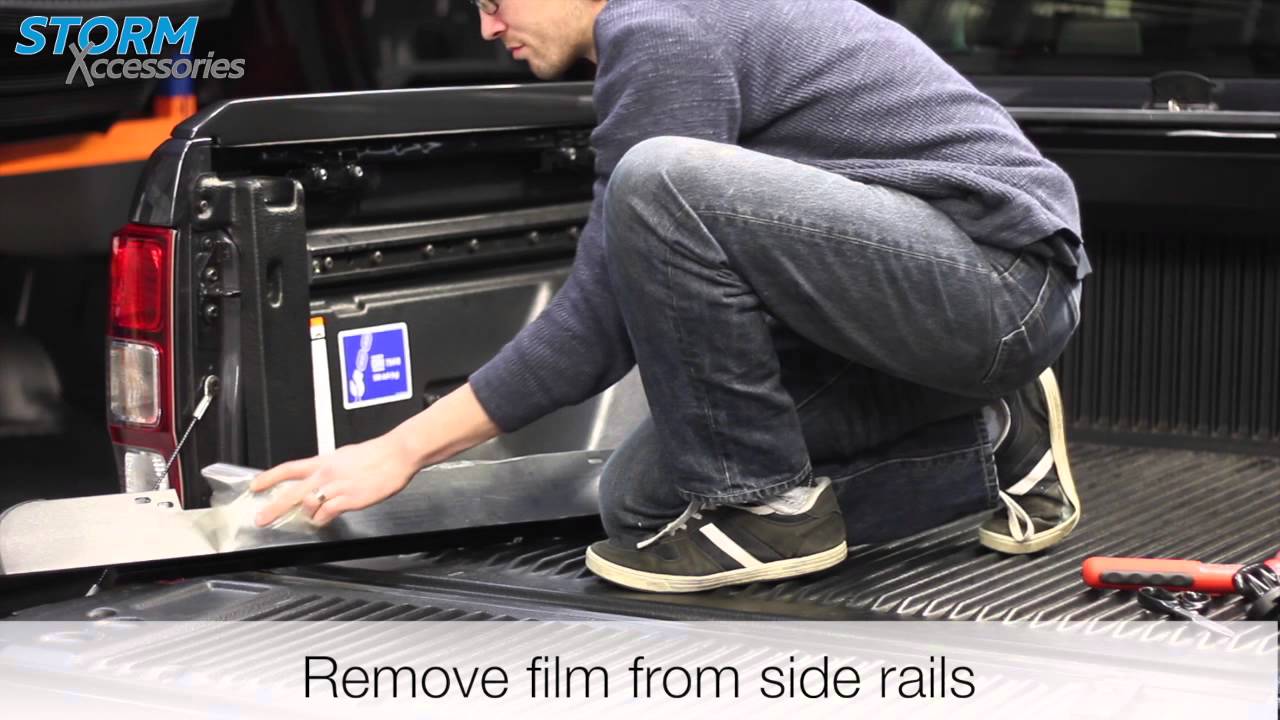 Installing Armadillo Roll Top Cover to Ford Ranger Wildtrak 2012+