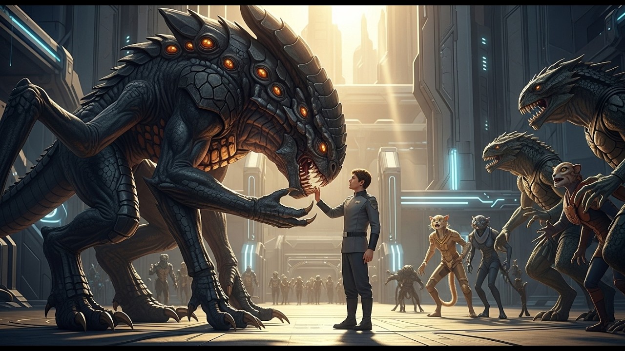 The Academy’s War-Beast Roared at Every Cadet—Until the Human Made It Bow | HFY | Sci-Fi  Stories