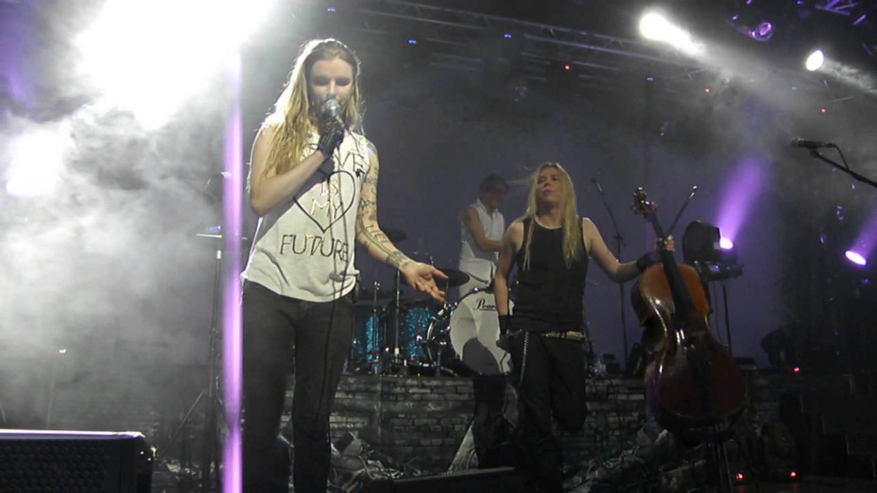 APOCALYPTICA - Perttu &Angry Birds /Live in MINSK /02.12.2015/