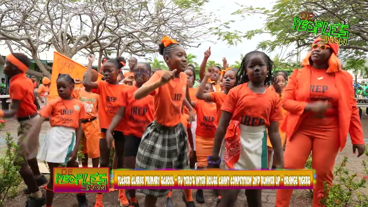 Tucker Clarke Primary School   DJ TERO’S INTER HOUSE CHANT COMPETITION 2ND RUNNER UP   ORANGE TIGERS