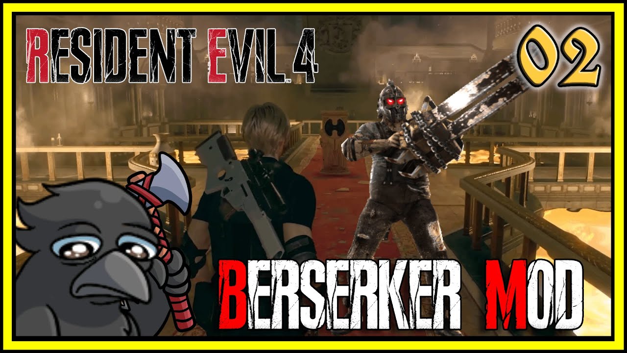 LAVA ROOM?!?! | Resident Evil 4 Remake Berserker Mod |  LS 02