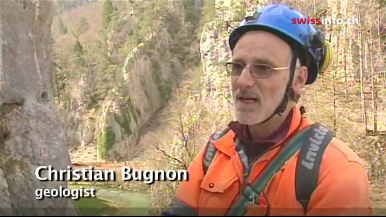 Rock fall hazard: making mountain roads safe for drivers.
