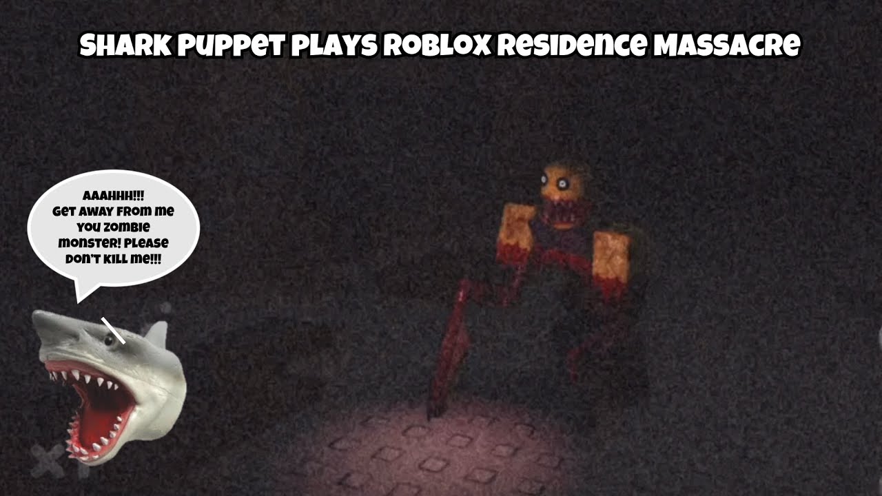 Фильм SB: Shark Puppet играет в Roblox Residence Massacre!