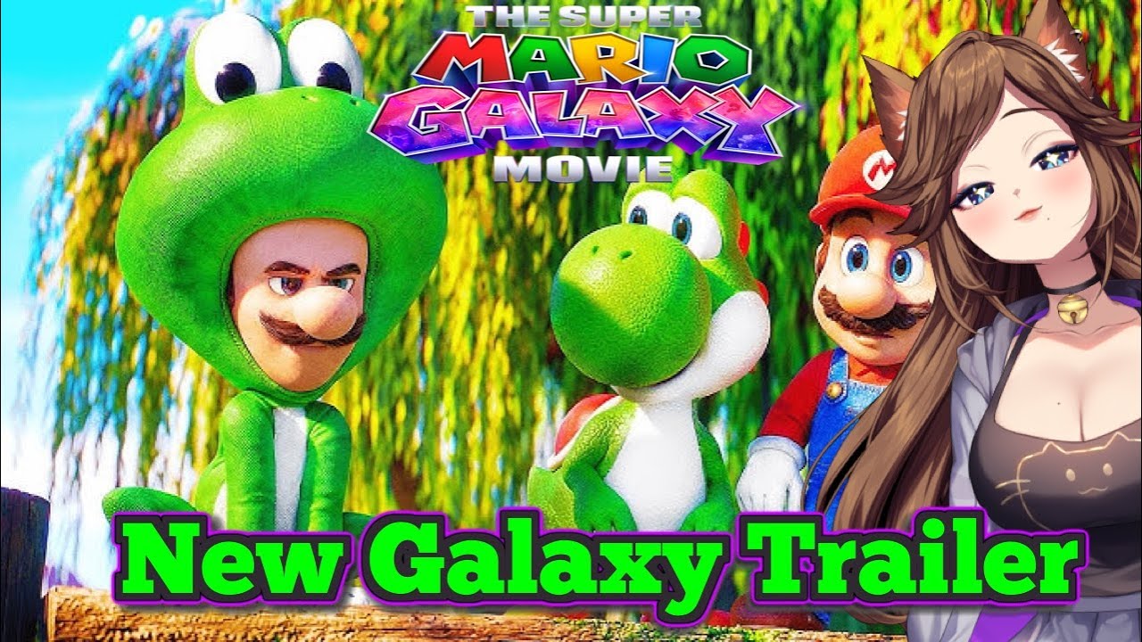 [Всё больше похоже на Odyssey] Реакция на второй трейлер Super Mario Galaxy (Йоши)
