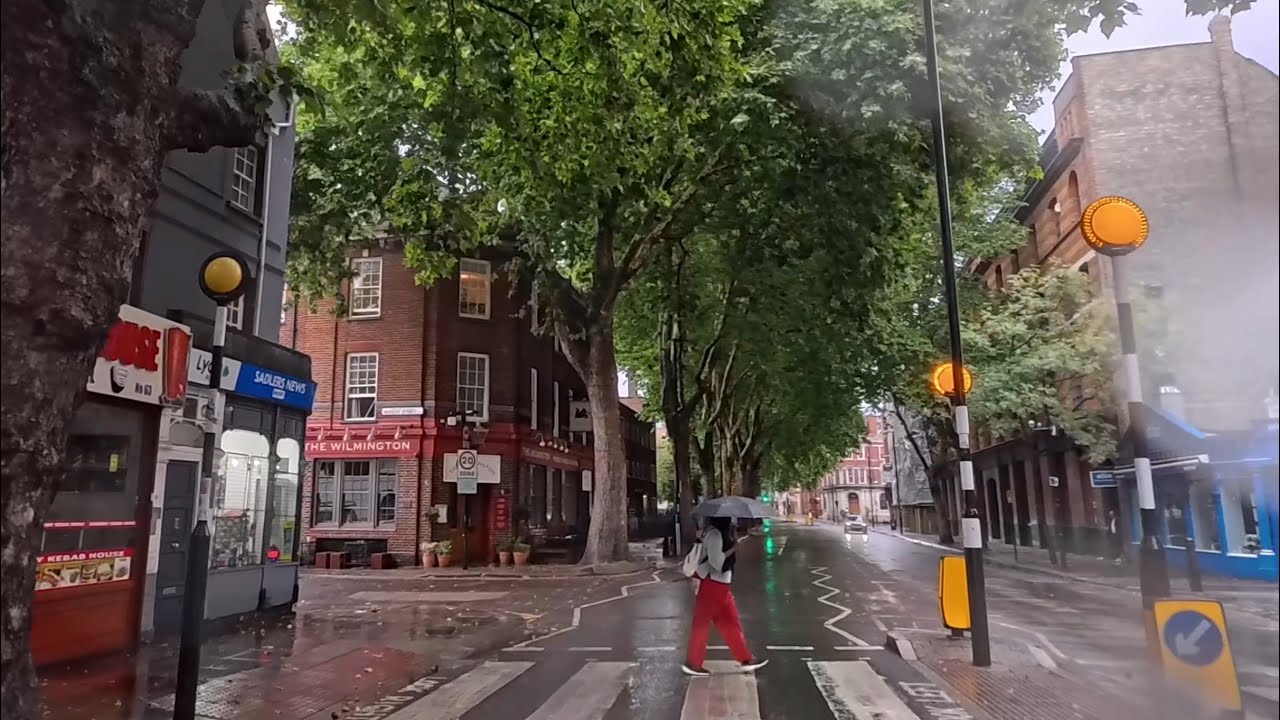Driving in London | Clerkenwell to Wood Green via Essex Road, Manor House, Turnpike Lane