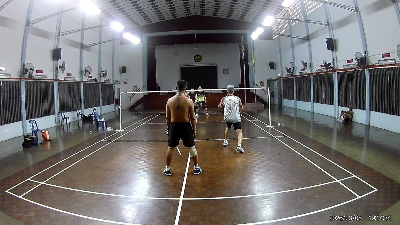 8MAR26 HYS BADMINTON POR ENG HOE LIM SWEE YEANG VS LOH CHOONG YEONG TAN THONG HAI