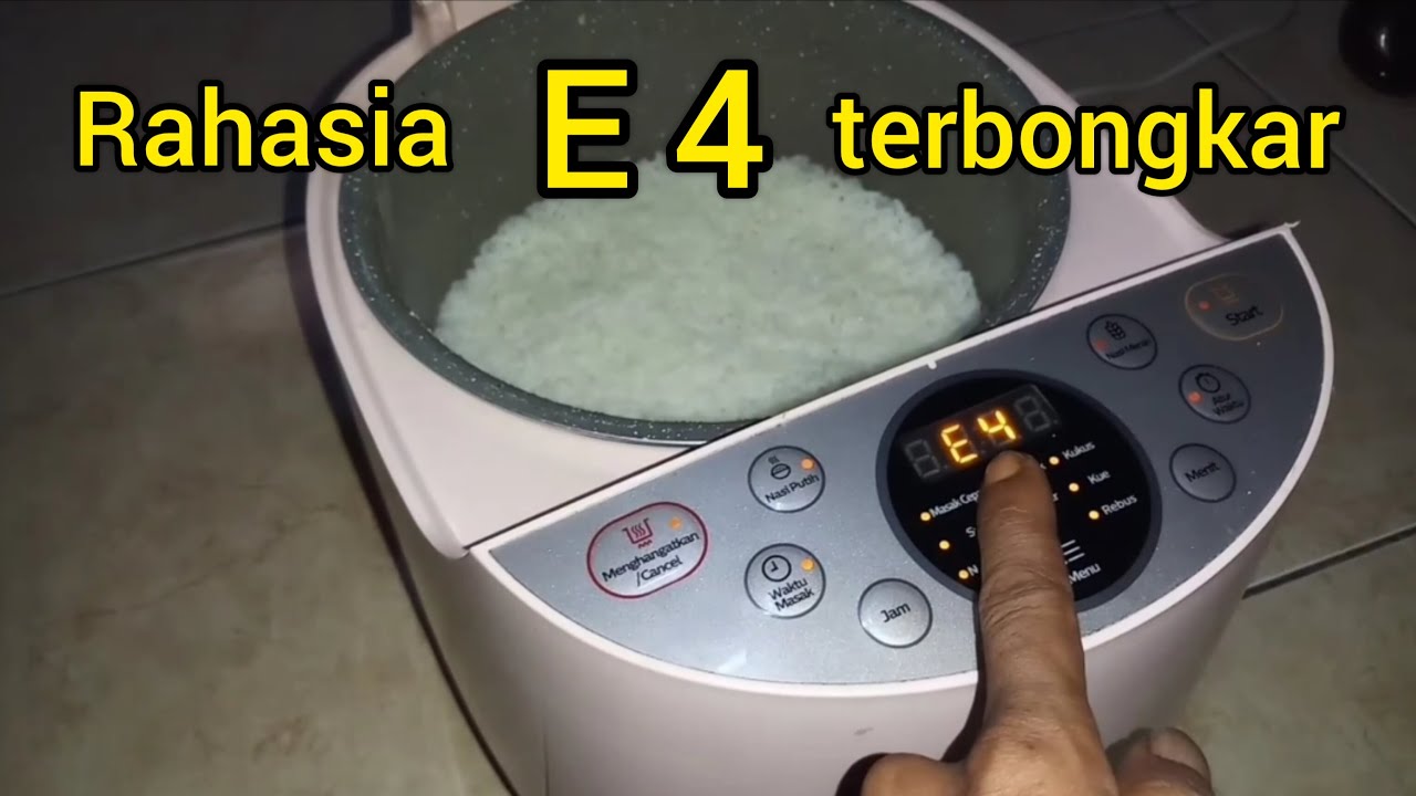 Penyebab rice cooker PHILIPS E4