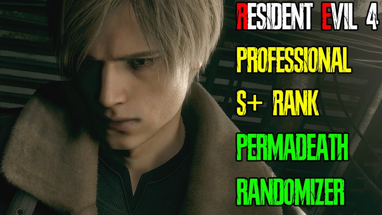 💀 Resident Evil 4 Remake PERMADEATH RANDOMIZER (S+ on Professional) 💀