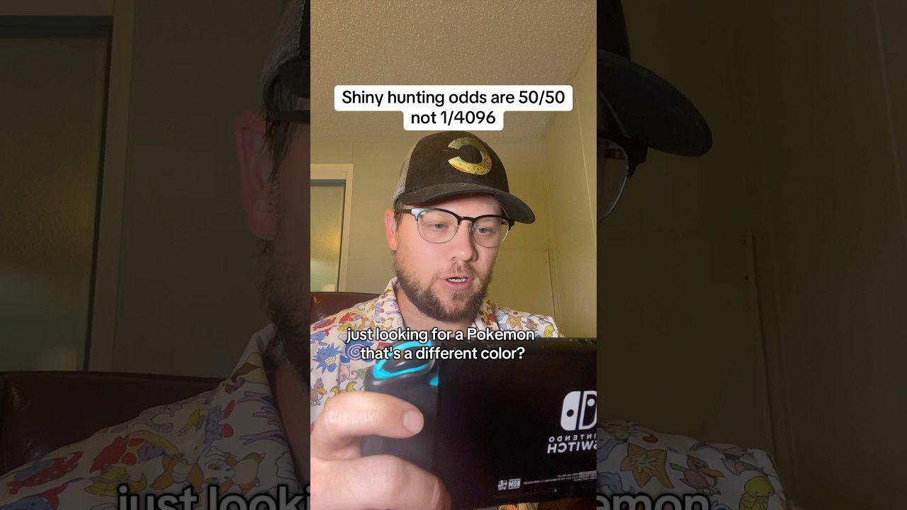 Pokemon Shiny Odds are 50/50 not 1/4096 #pokemon #legendarypokeman