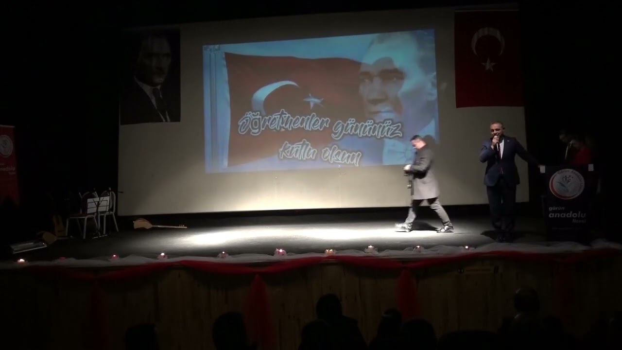 Gürün Anadolu Lisesi 24 Kasım Öğretmenler Günü Programı