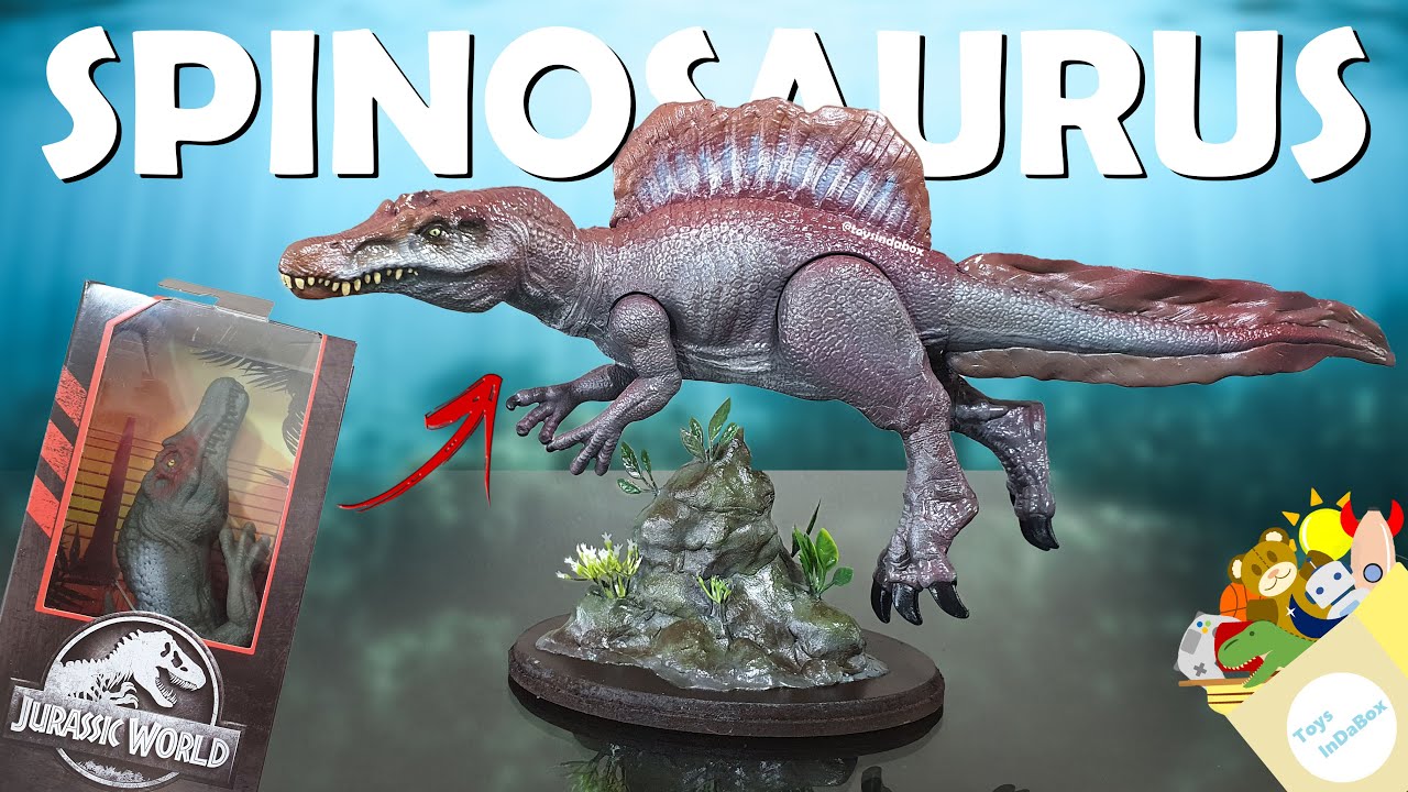 SPINOSAURUS | Jurassic World | Custom & Repaint | Toys InDaBox