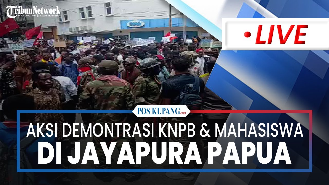 🔴LIVE: Aksi Demontrasi KNPB dan Mahasiswa di Lingkaran Abepura kota Jayapura Papua