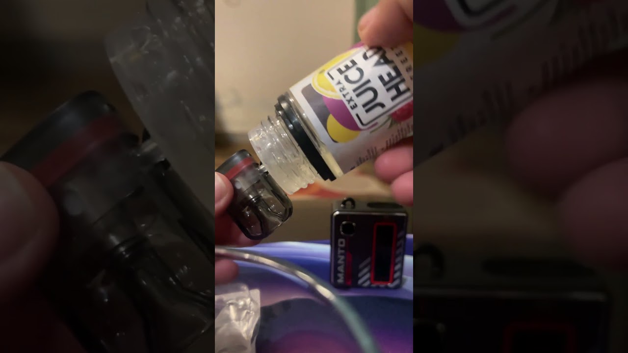 Changing Cartridge of Manto Nano Pro. #video #vape #viral #foryou #shortsfeed #unboxing #gadgets