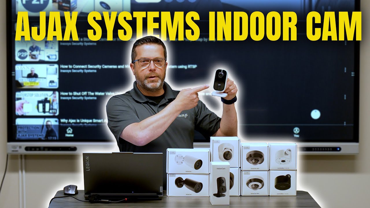 Ajax IndoorCam Overview | Smart Indoor Wi-Fi Security Camera with AI | Inaxsys