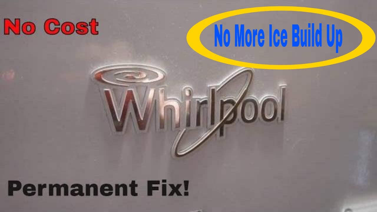 Протечка в нижней части морозильной камеры Whirpool. Бесплатное постоянное решение.