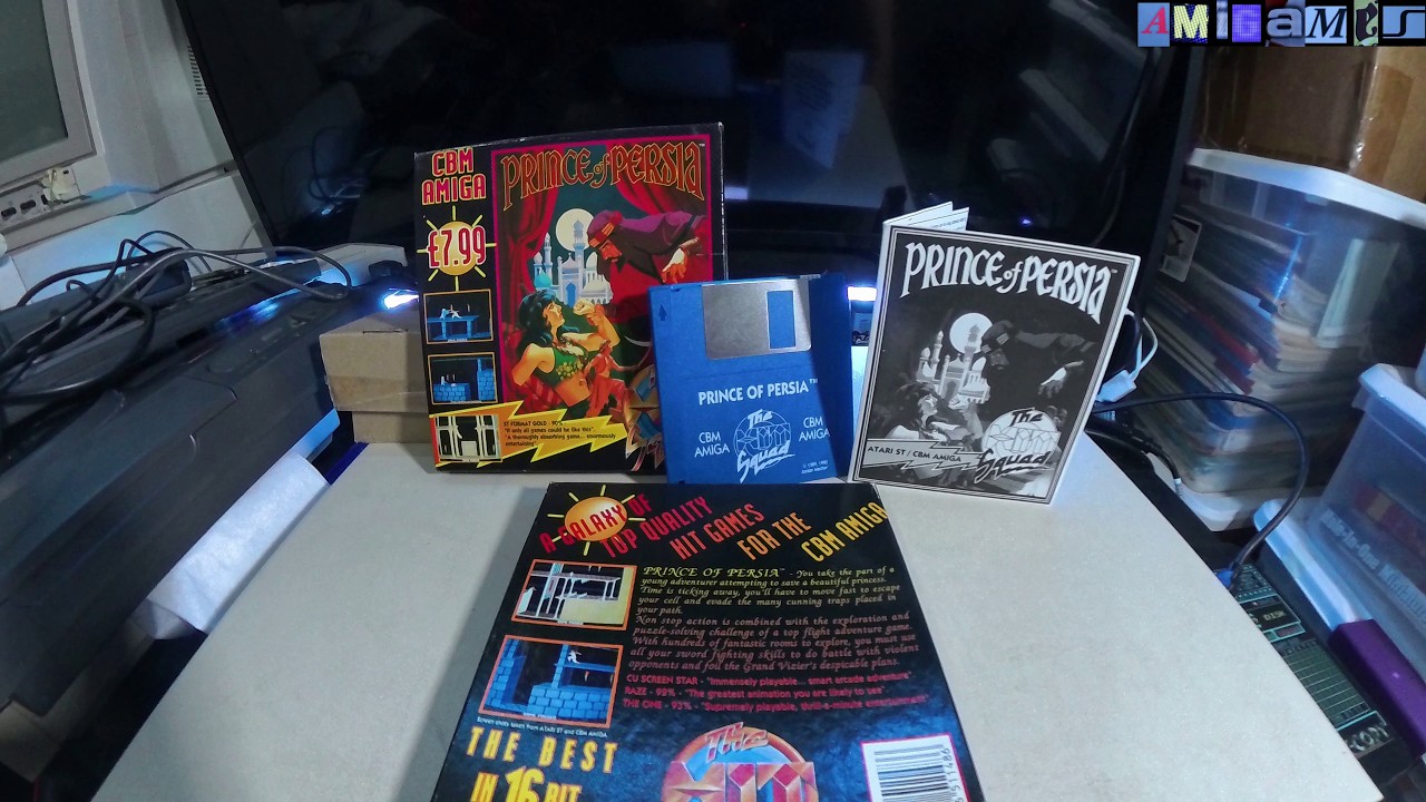 Prince of Persia Unboxing Amiga Game