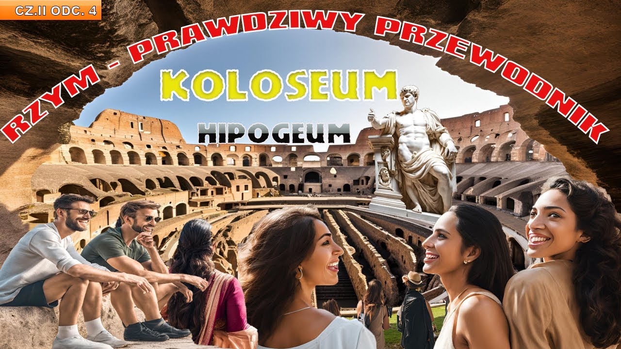 Rzym - Prawdziwy Przewodnik | Koloseum | Hipogeum | Ludus Magnus | Zwiedzanie | Ciekawostki