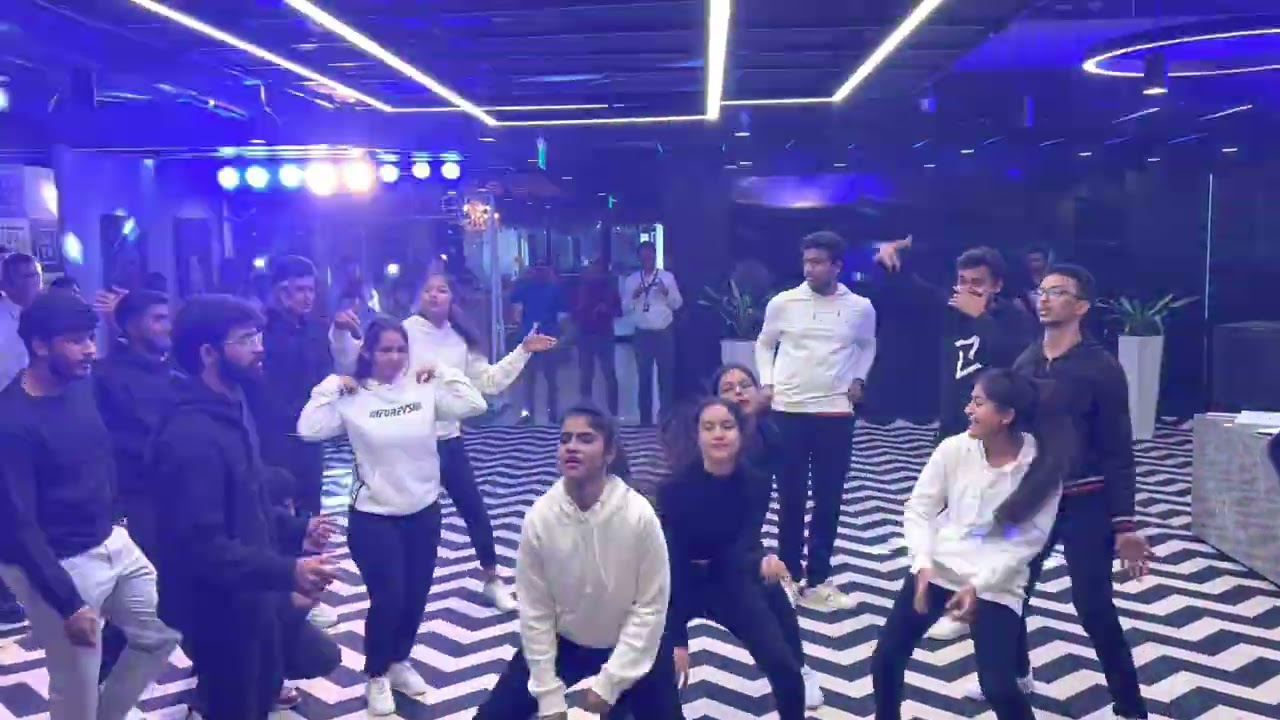 grand opening day DAZN Hyderabad flash mob🎉🎉