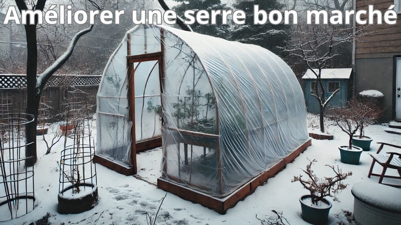 Conseils pour une serre de jardin bon marché