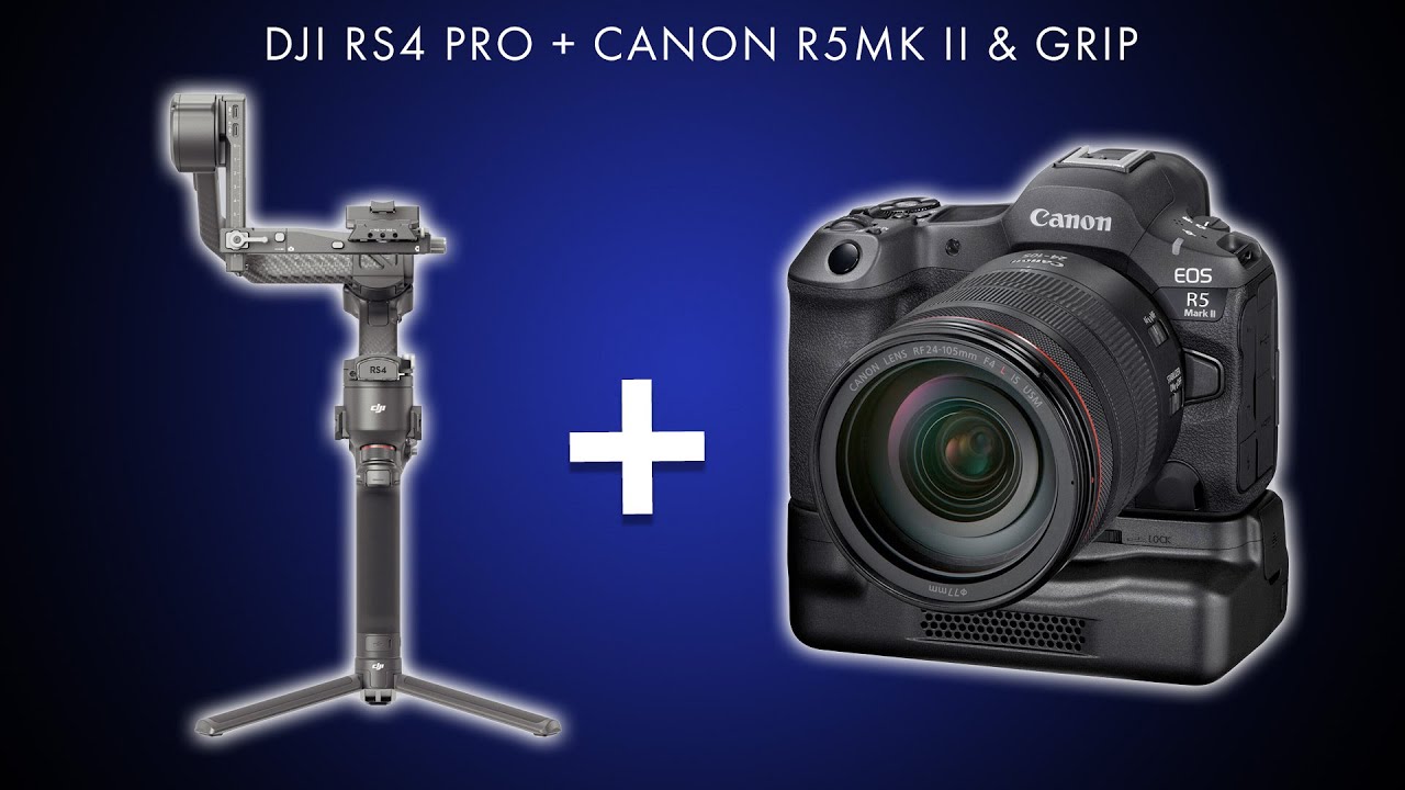 DJI RS4 + GIANT Camera? Here's how you Balance it