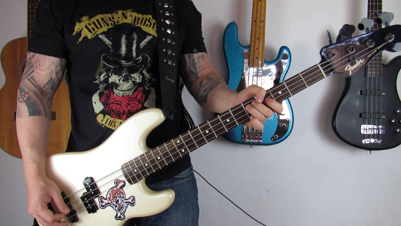 Guns N' Roses - Dont Cry - Bass Cover (HD)
