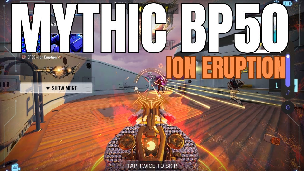 Buying and maxing out the Mythic BP50-Ion Eruption | CODM | Redmagic Tablet #callofdutymobile #codm