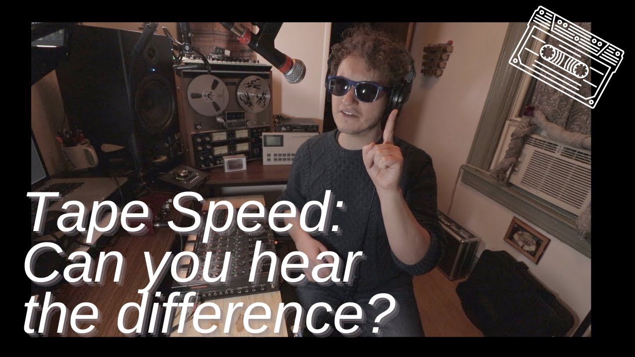 Recording at Different Speeds... Can You Hear the difference?