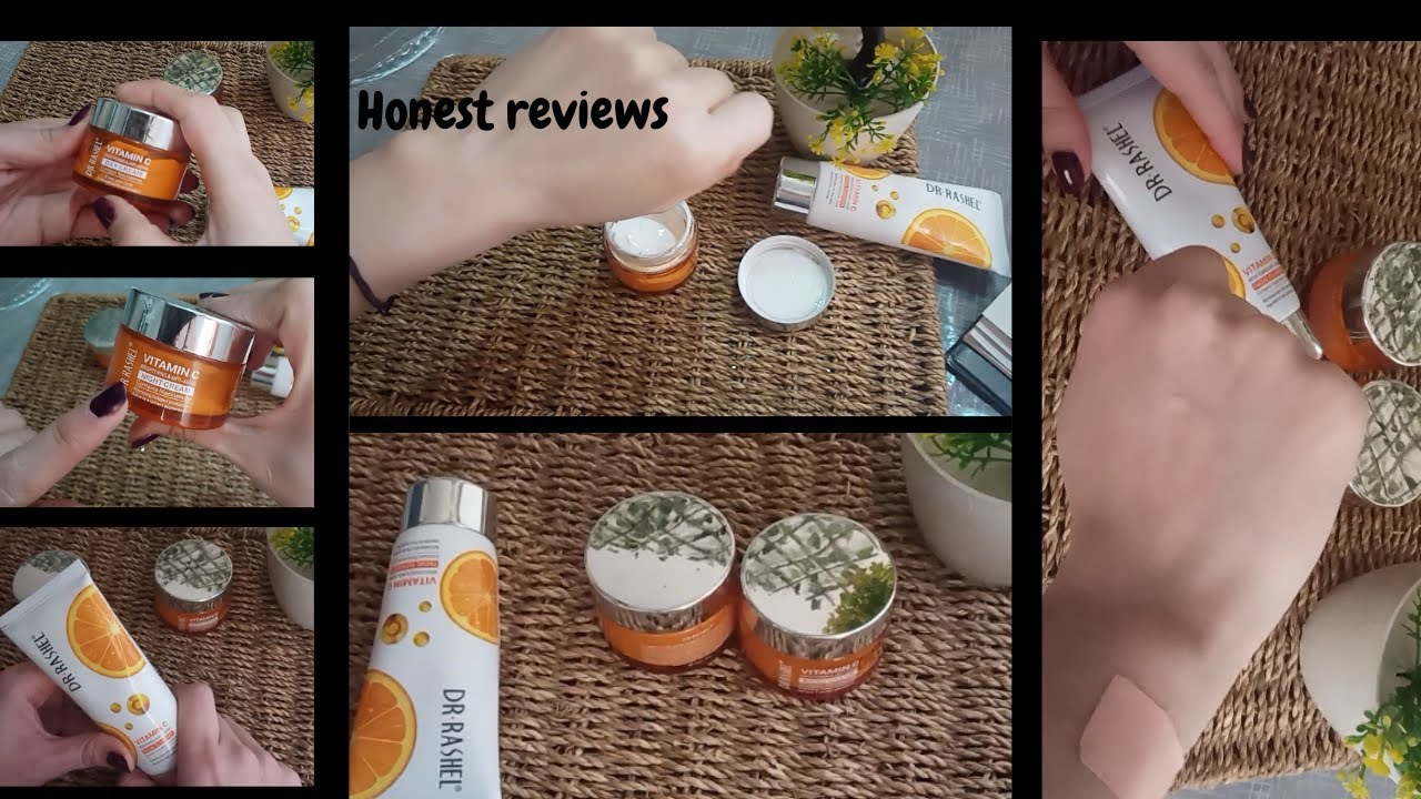 Review about Dr Rashel | vitamin c facial cleanser, day cream,night cream | Khushboo shahzad
