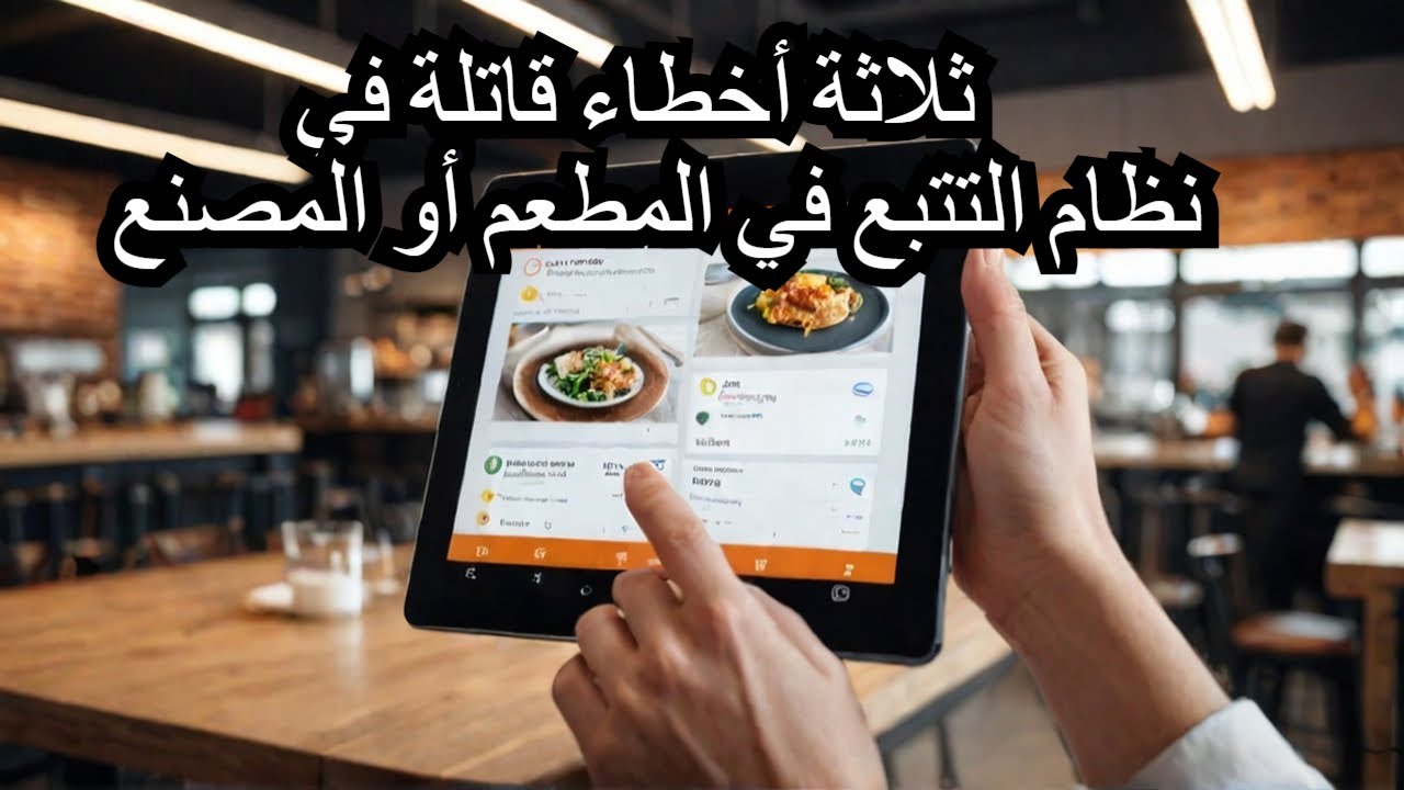 ثلاثة أخطاء قاتلة في نظام التتبع يجب تجنبها بأي ثمن في المطعم أو المصنع