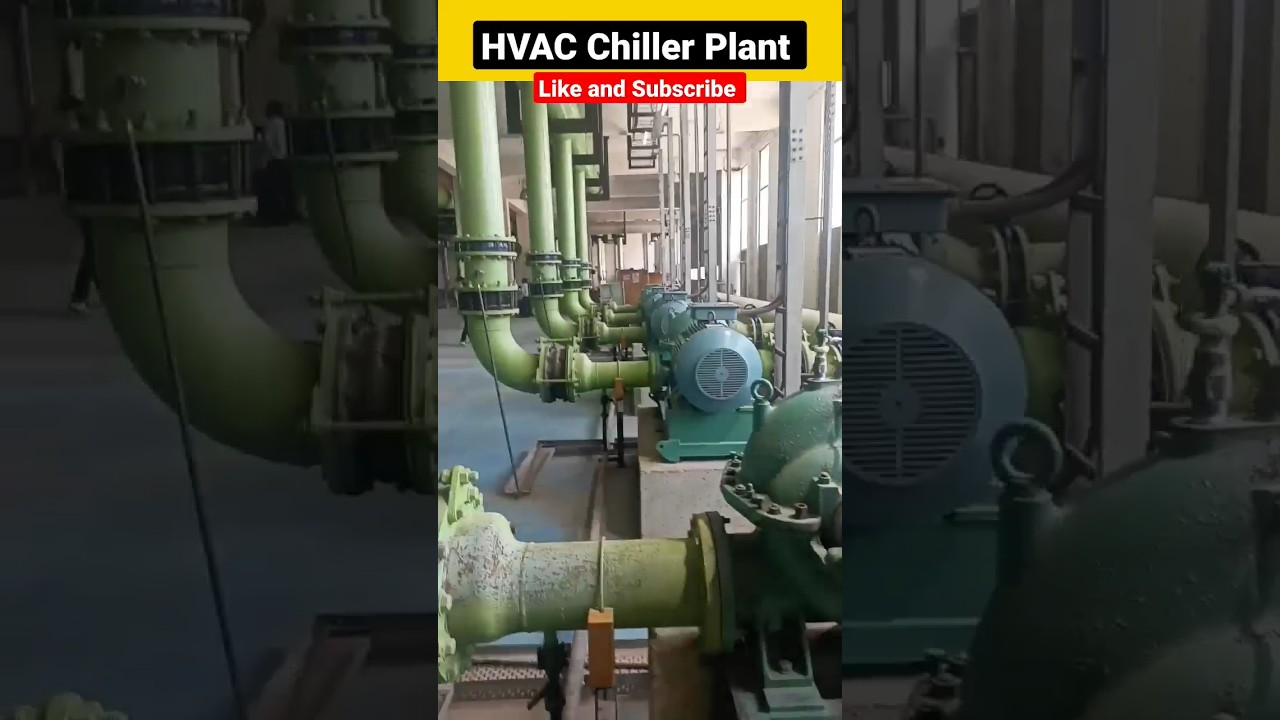 Hvac Chiller Plant | big ac plant #shorts #shortsvideo #youtubeshorts #viral #tips #trending
