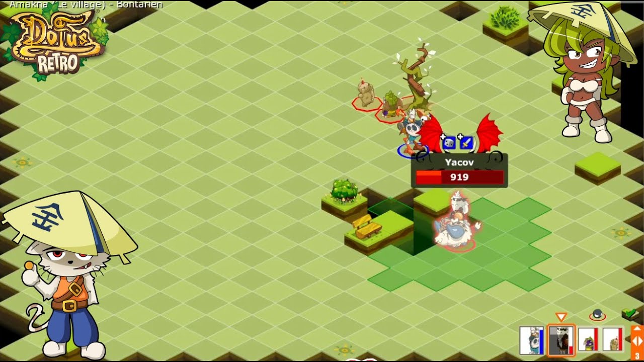 [Boune] Dofus Retro PvP | Yacov Sadi 200 (G5) vs Plug-II Eca 200 (G4)