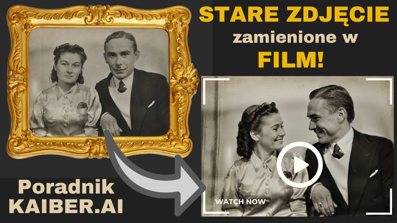 Stare zdjęcie, nowa video historia – poradnik Kaiber AI (podstawy) Jak ożywiać zdjęcia przez AI?
