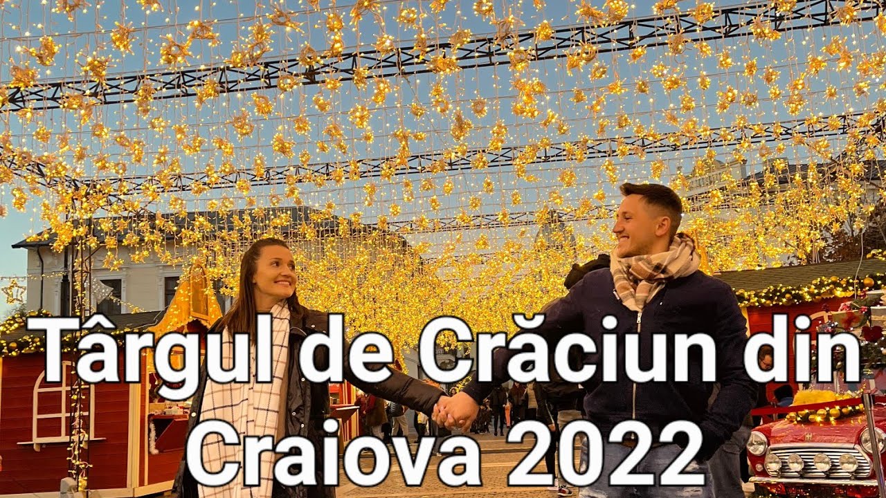 Târgul de Crăciun din Craiova 2022- cel mai frumos Târg din Europa: turul întregului Târg