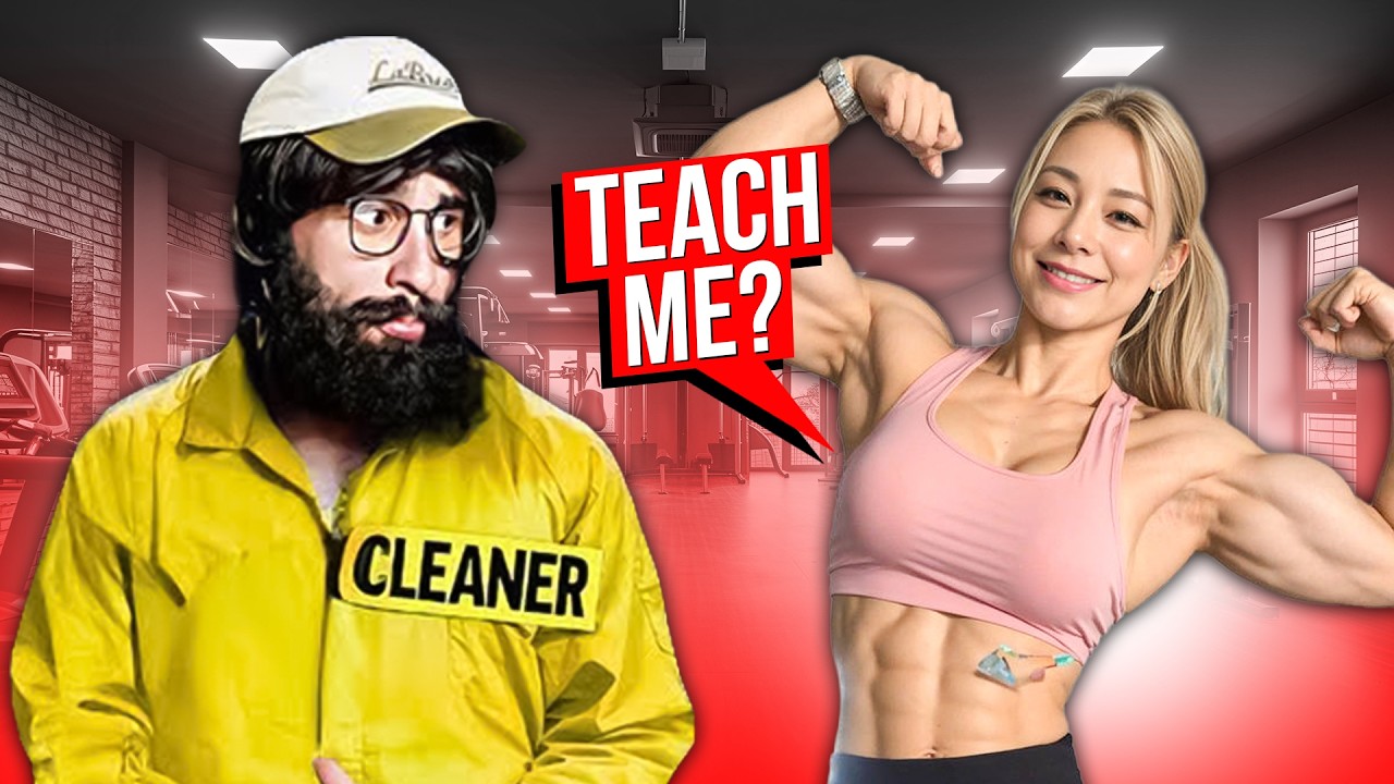 Cleaner DESTROYS bodybuilder’s PR in Second😳  Anatoly GYM PRANK