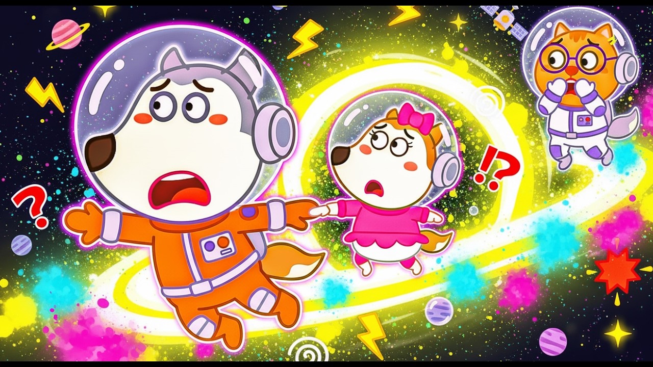 What Should We Do If We Encounter a Black Hole in Space?| Fun Science for Kids | Wolfoo Kids Cartoon