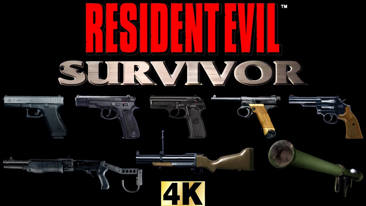 Resident Evil Survivor | Ultimate Weapon Showcase (4K)