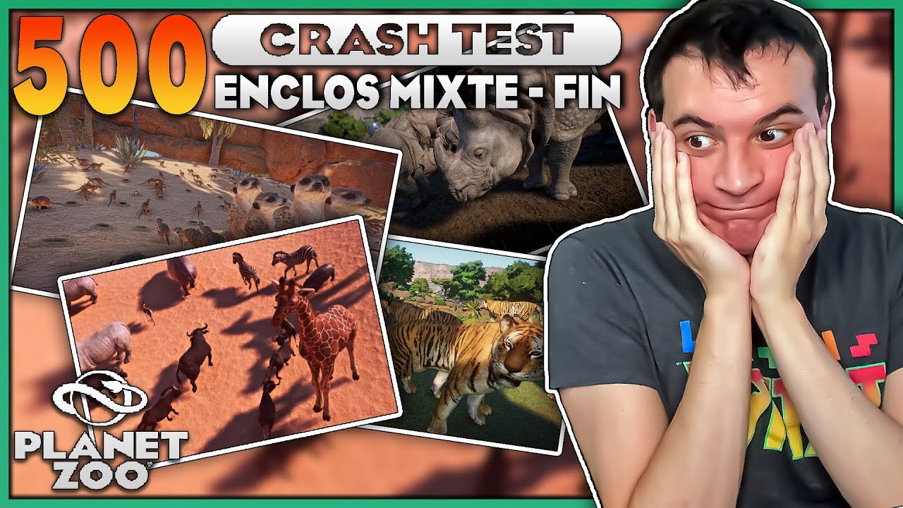 500 Animaux D'Afrique, pour ce dernier épisode | CRASH TEST | PLANET ZOO