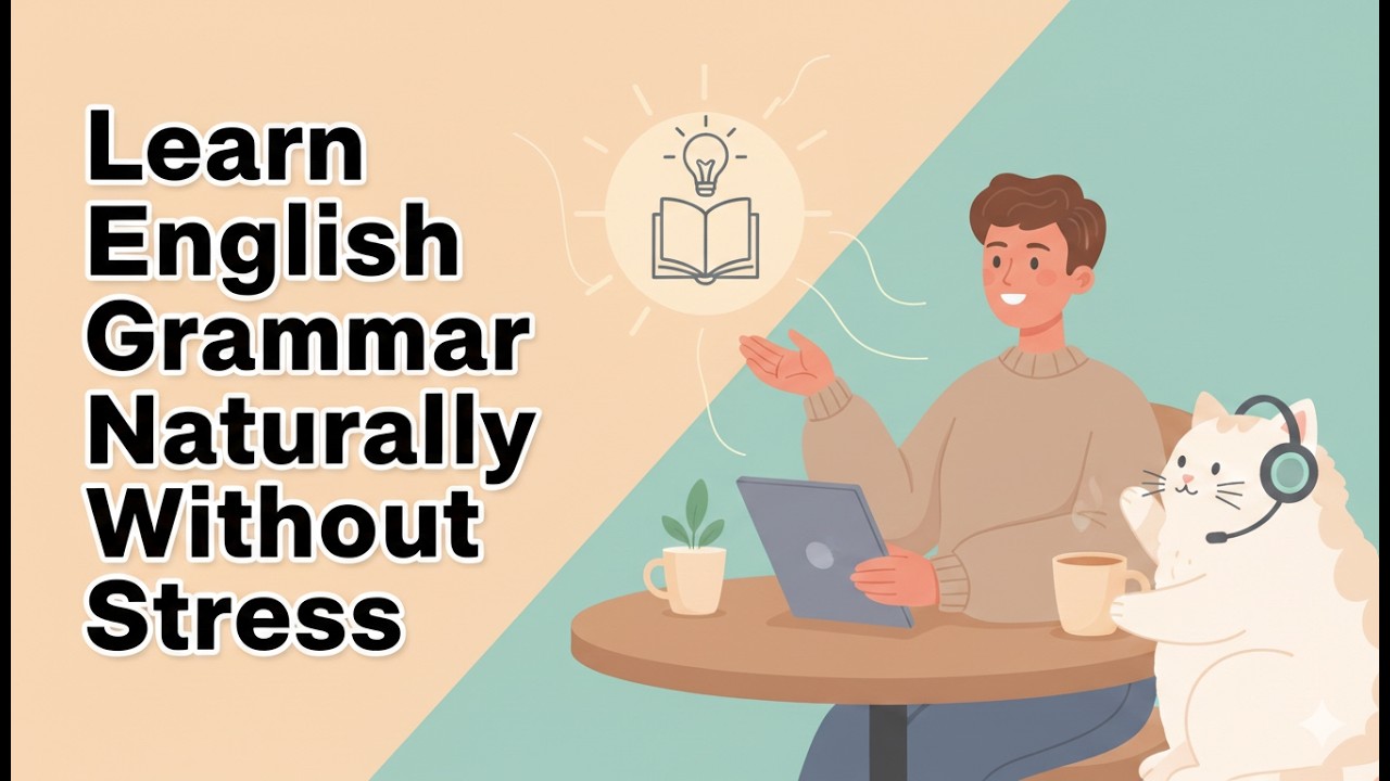 Grammar Made Easy – Learn English Naturally Without Stress (A1–A2) | Learn English with Mitch