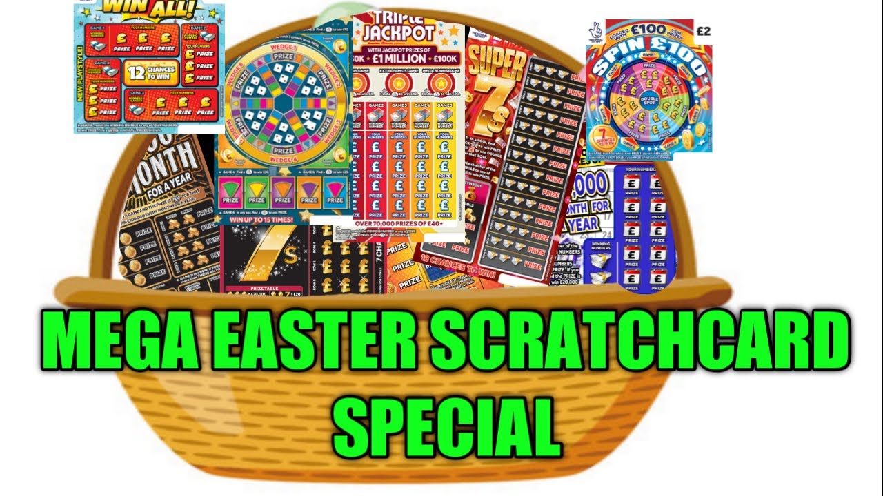 Mega Easter scratchcard special