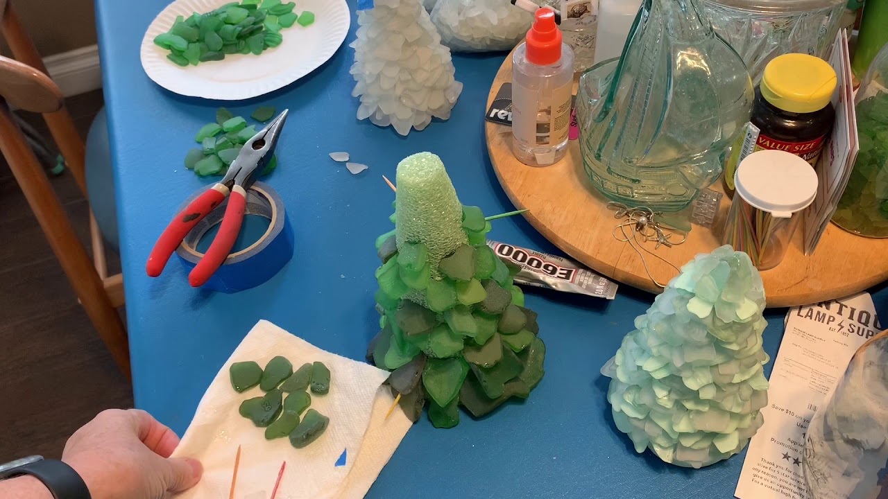 Sea Glass Tree Tutorial
