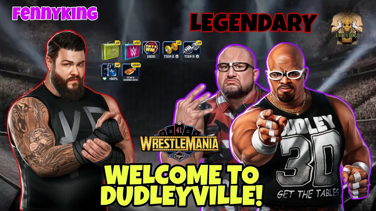 WELCOME TO DUDLEYVILLE !🔥 LEGENDARY 😤 | WRESTLEMANIA41 | WWE MAYHEM GAMEPLAY | #wwemayhem #wwe2k25