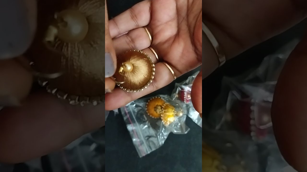Handmade Silk Thread Jhumka | Beautiful DIY Earrings | Traditional Indian Jewellery Design