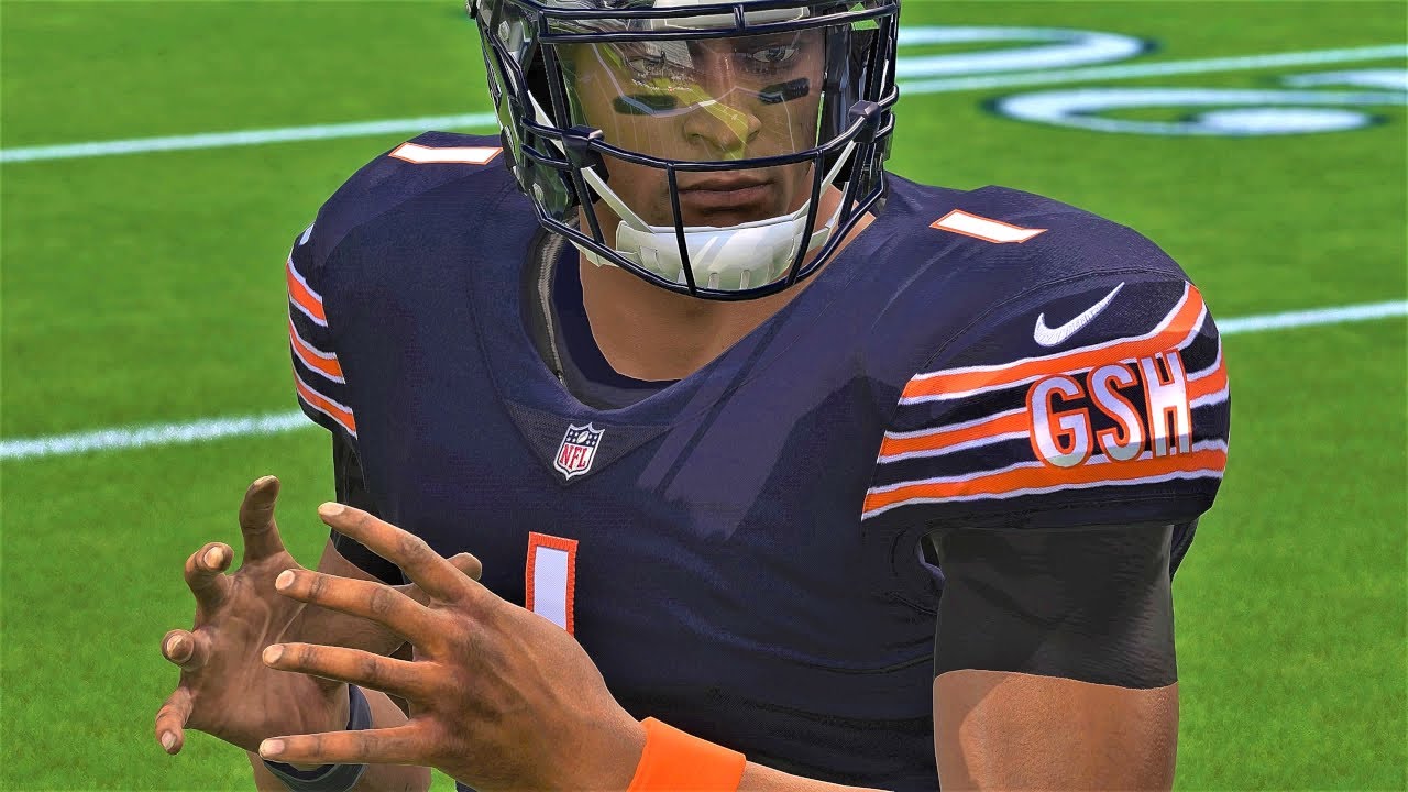 Madden 21 PS5 Next Gen Justin Fields Bears vs Dak Prescott Cowboys Updated Roster 4K 60FPS Game Play