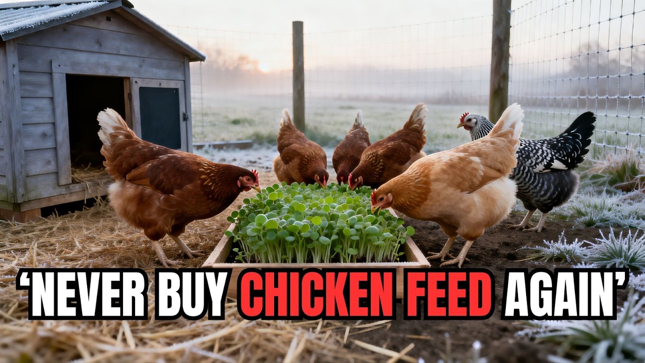 HOW THE AMISH REPLACE CHICKEN FEED With THIS 6 FREE PLANT (WHY DID THY HIDE IT!?)