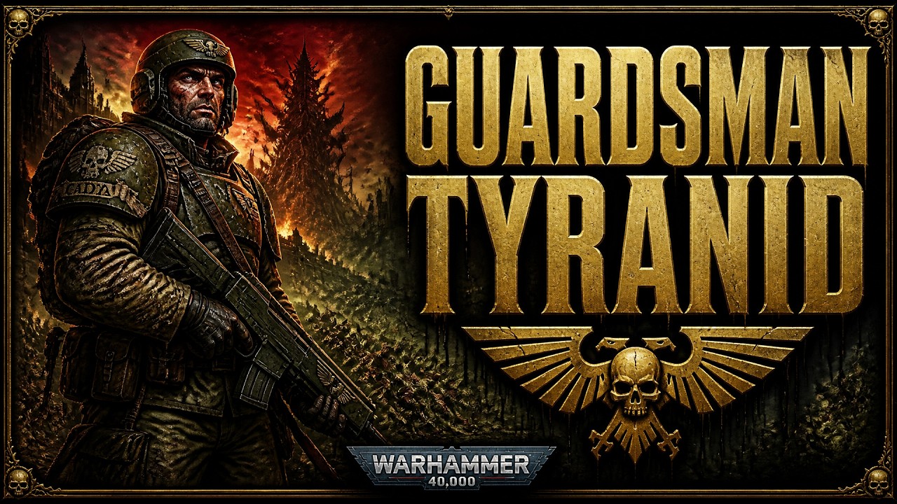 The Brutal Life of a Guardsman Surrounded by Tyranids | Warhammer 40K Horror Story