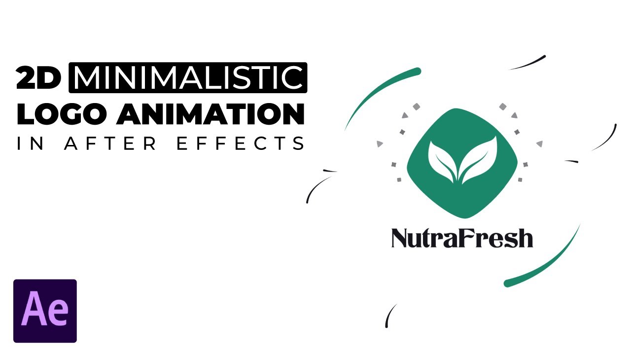 2D Minimalistic Logo Animation in After Effects 🎨 | Step-by-Step Motion Design Tutorial