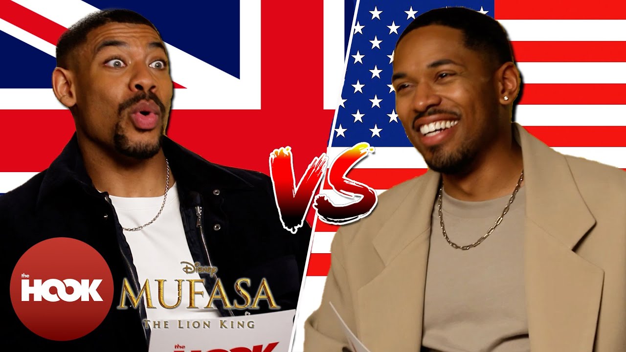 'Mufasa's Aaron Pierre & Kelvin Harrison Jr. Fight Over Their Hometowns | @TheHookOfficial