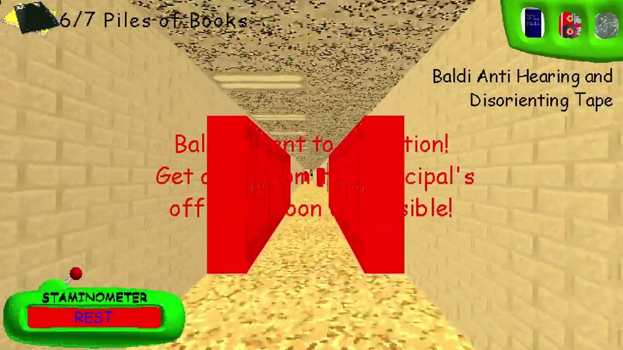 Baldi's Trapped in A Locker - Baldi's Basics Mod